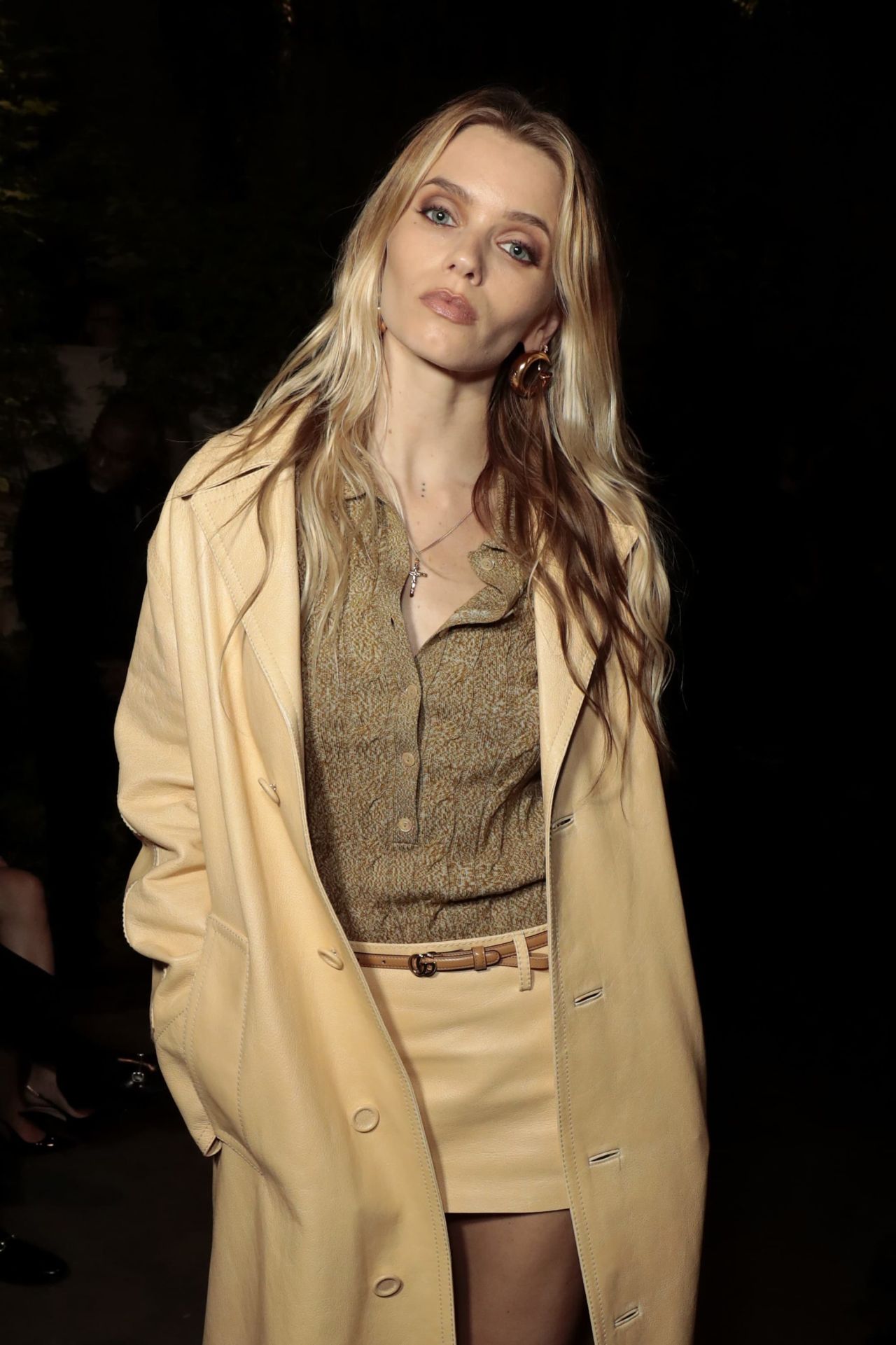 ABBEY LEE AT GUCCI CRUISE 2025 FASHION SHOW IN LONDON5